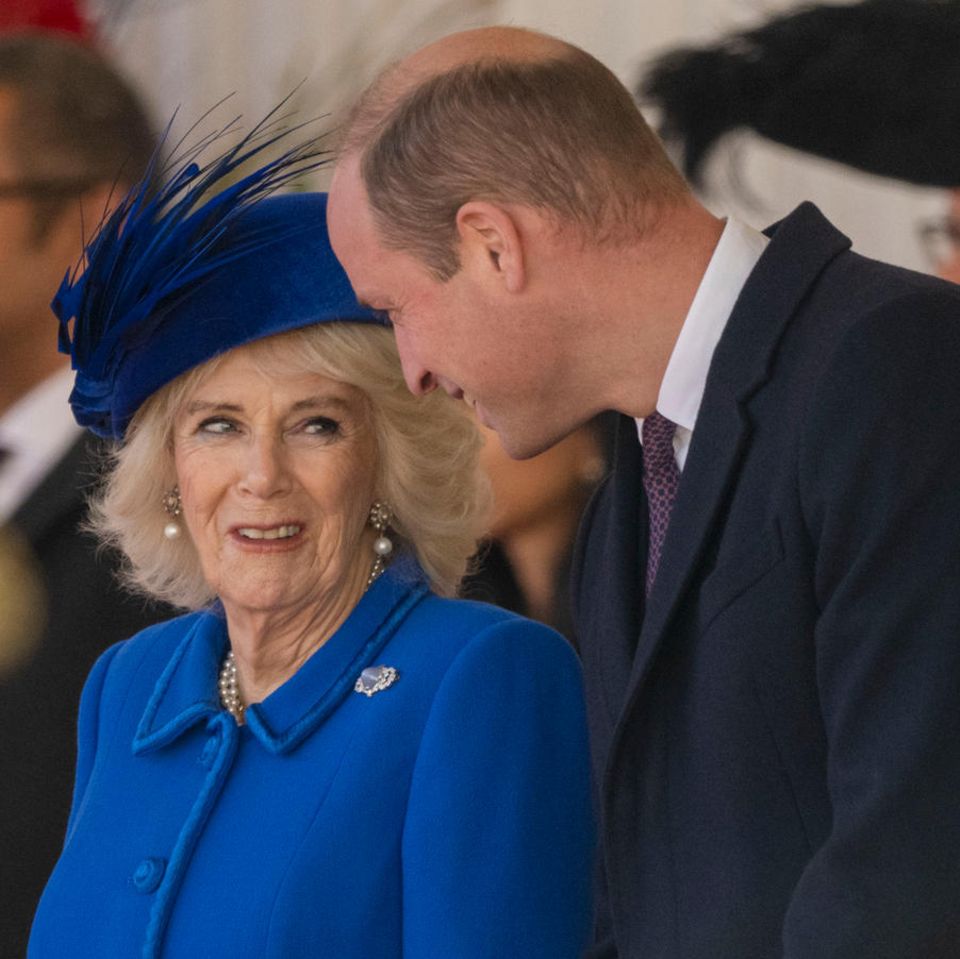 Königin Camilla + Prinz William