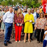 Auf Curaçao sind König Willem-Alexander, Prinzessin Amalia und Königin Máxima zunächst beim Start der Anmeldung zu den Königsspielen in Willemstad dabei.