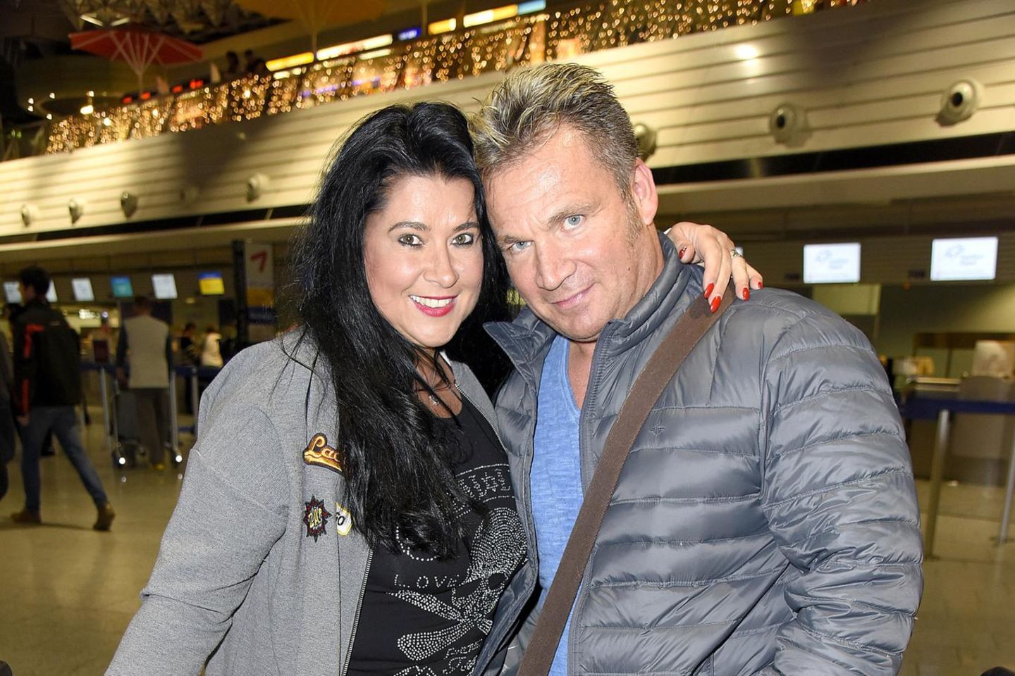Iris Klein mit ihrem Ehemann Peter