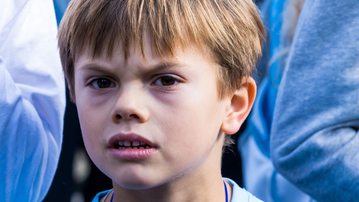 Prinz Oscar Er wird beim Schulessen zum Schweigen verdonnert GALA.de