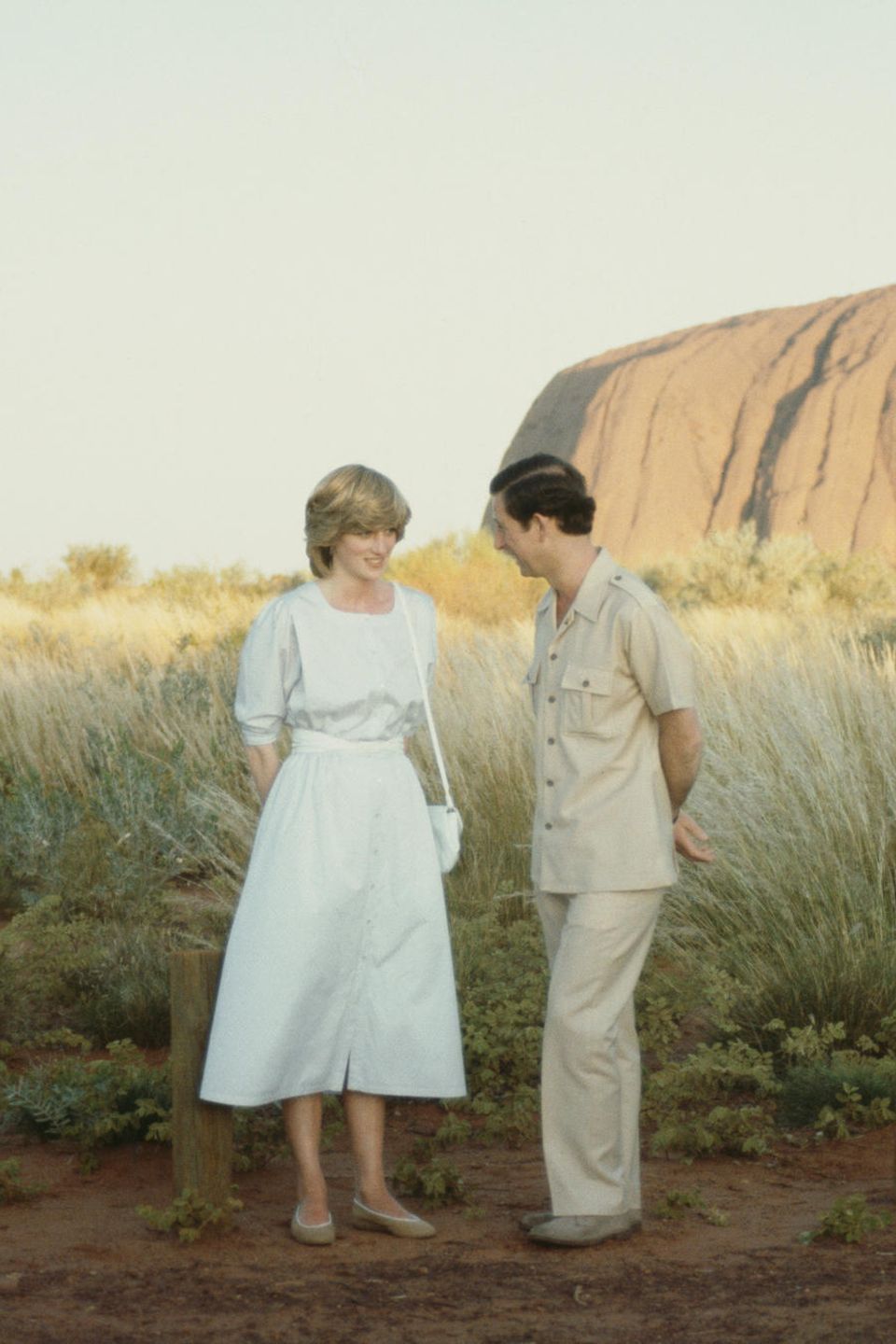Prinzessin Diana und Charles in Australien im Jahr 1983