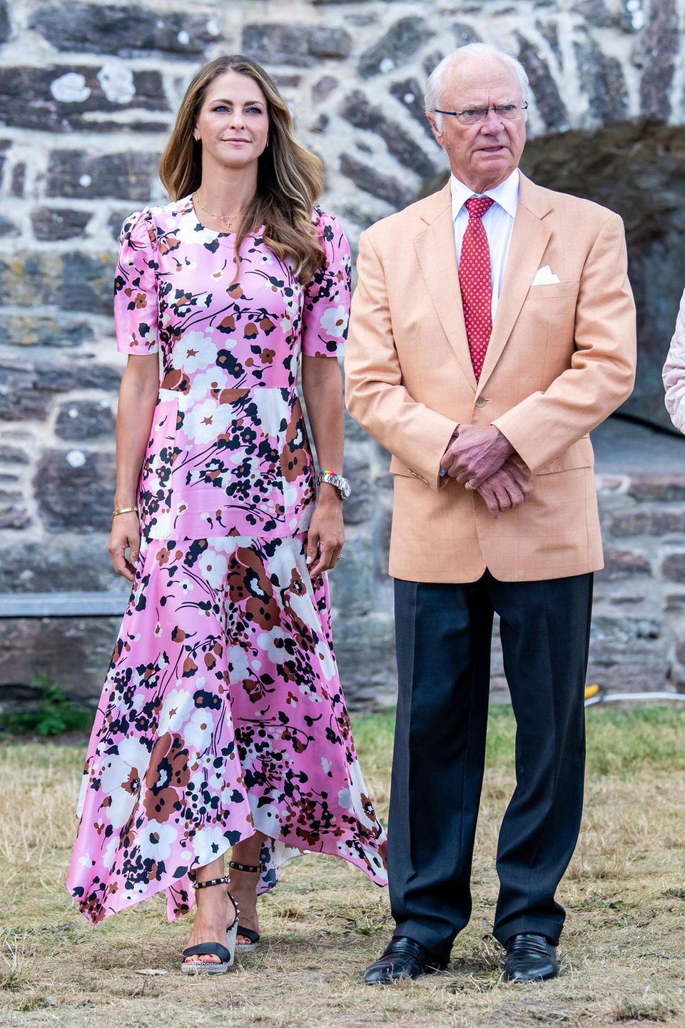 Prinzessin Madeleine und König Carl Gustaf