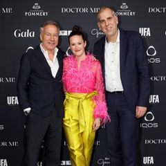 Nico Hofmann (CEO UFA), Doris Brückner (GALA Chefredakteurin) und Stephan Schmitter (Geschäftsführer Programm und Marken RTL Deutschland) sind die Gastgeber des glamourösen Events.