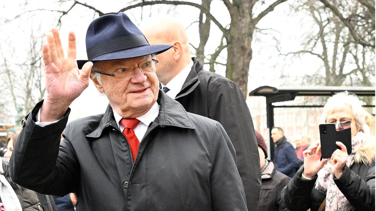 König Carl Gustaf Bei diesem Termin zeigen sich