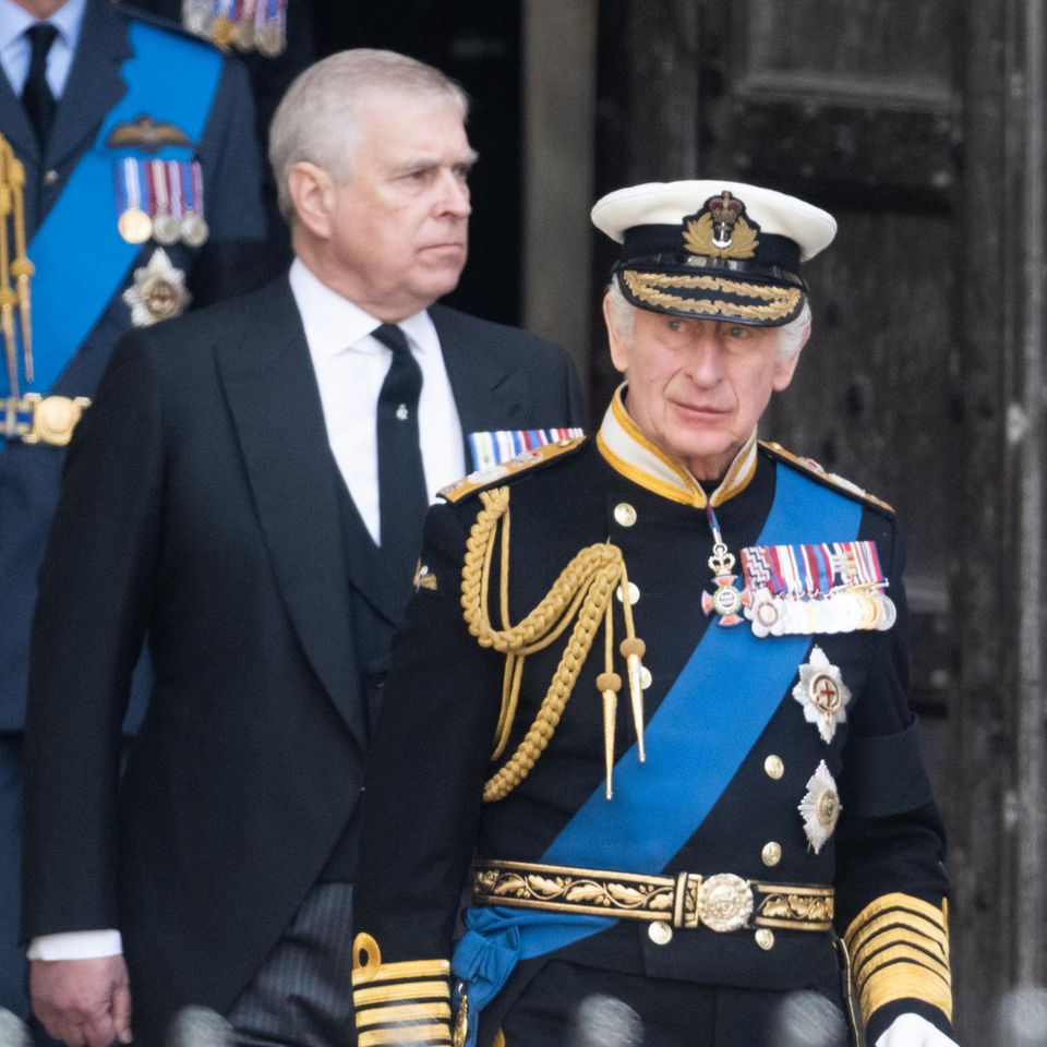 Prinz Andrew und König Charles