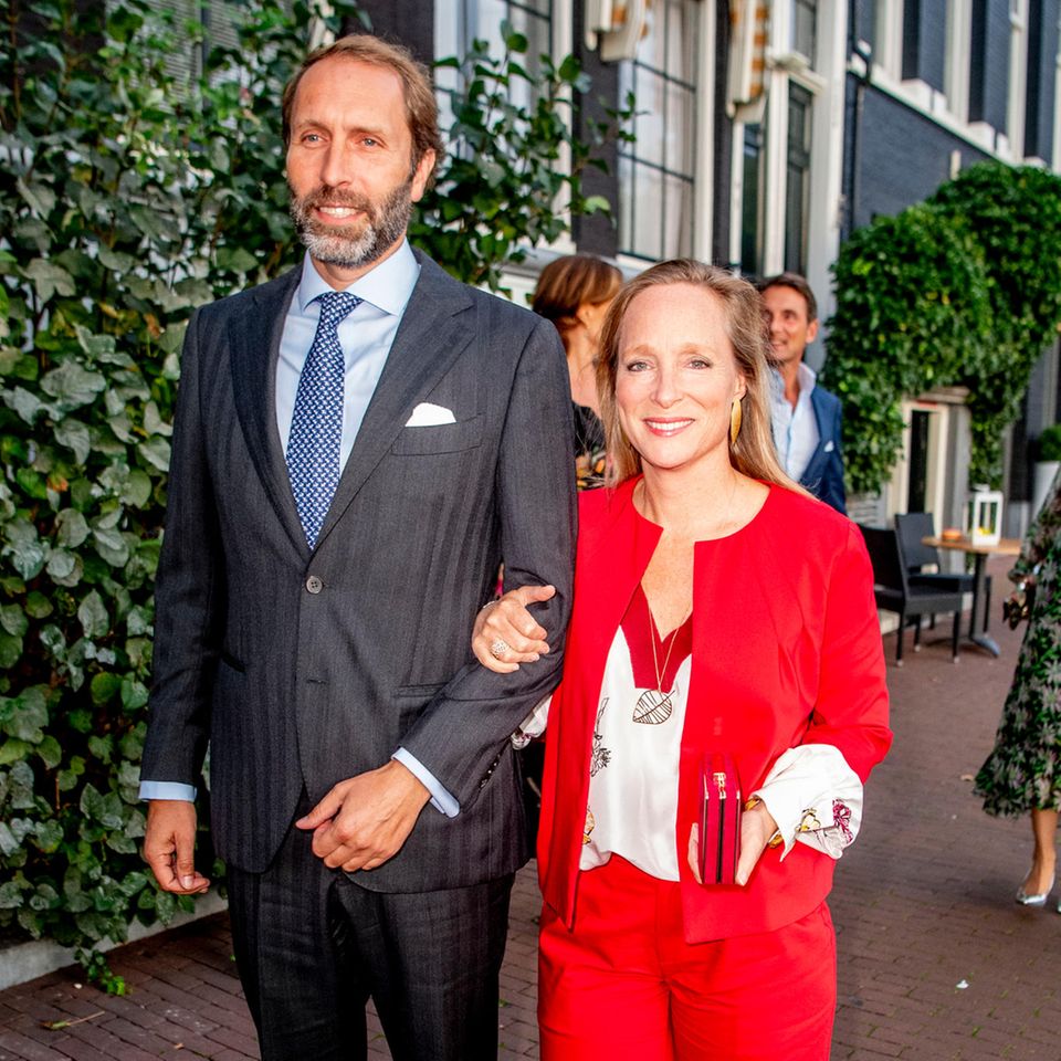 Tjalling ten Cate und Prinzessin Margarita