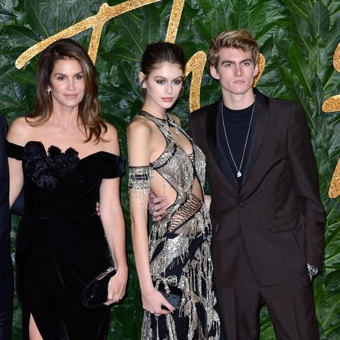 Rande Gerber und Cindy Crawford mit ihren Kindern Kaia und Presley Gerber