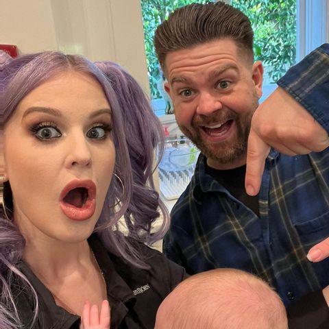 Kelly Osbourne mit Bruder Jack und ihrem Sohn