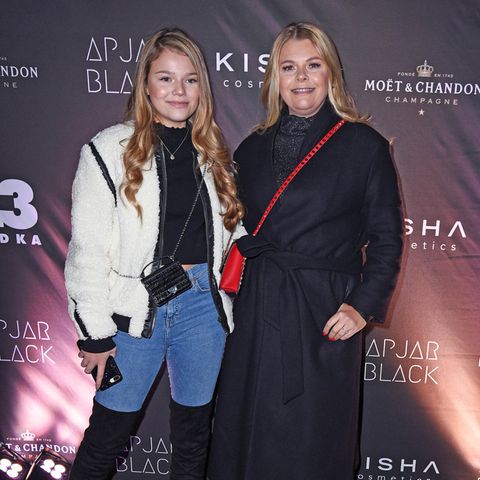 Faye Montana mit ihrer Mutter Anne-Sophie Briest