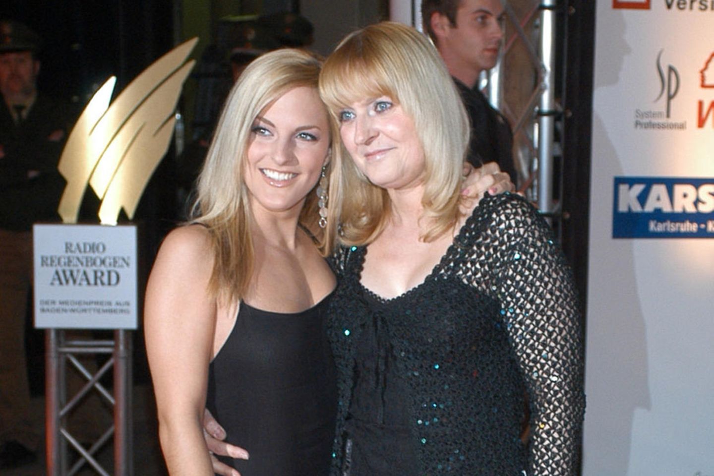 Sandy Mölling mit Mama Dagmar