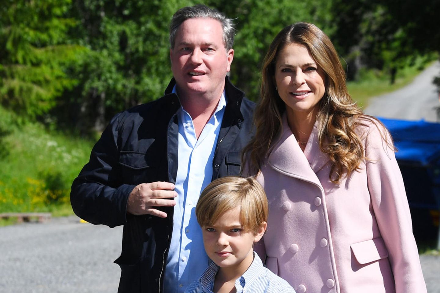 Prinzessin Madeleine, Chris O' Neill und ihr Sohn Prinz Nicolas