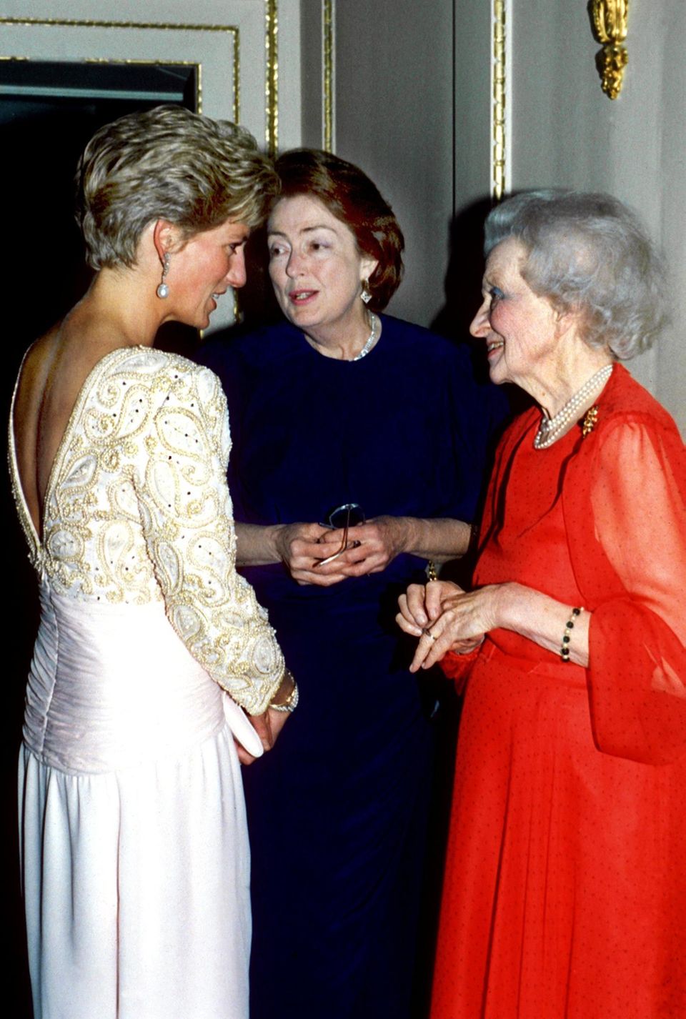 Prinzessin Diana, Mary Roche und Ruth Fermoy Prinzessin Diana, Mary Roche und Ruth Fermoy