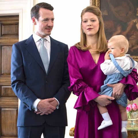 Erbprinz Philip von Serbien, Prinzessin Danica und Söhnchen Prinz Stefan