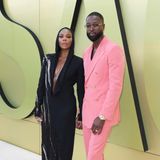 Glamour-Paar in Schwarz und Rosa: Gabrielle Union und Dwyane Wade