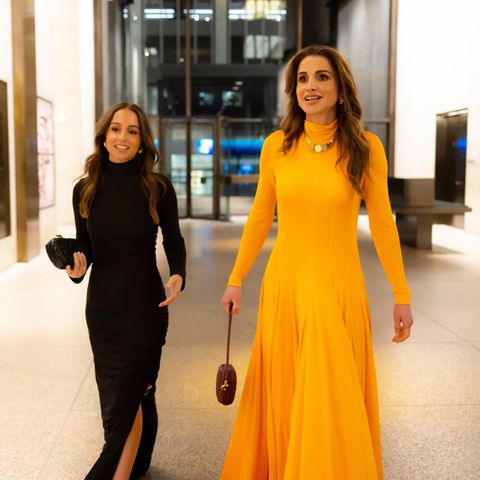 Prinzessin Iman und Königin Rania von Jordanien