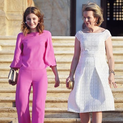 RTK: Königin Mathilde und Prinzessin Elisabeth