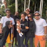 Familienbande: Sean Combs alias P.Diddy mit seinen 7 Kindern