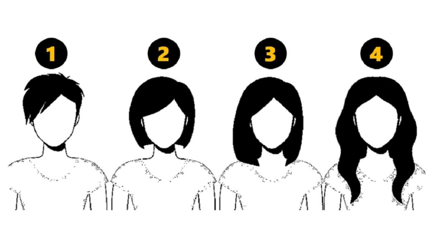 Psychological test: This reveals the length of your hair about your personality
