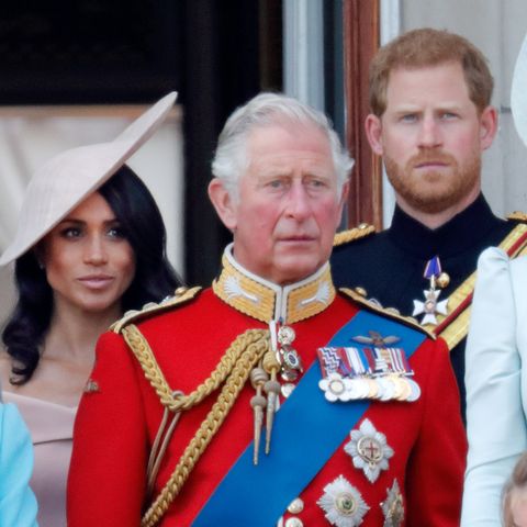 Herzogin Meghan, König Charles und Prinz Harry