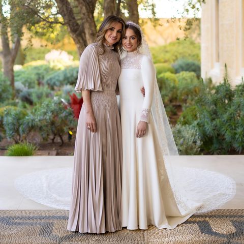 Königin Rania und Prinzessin Iman.