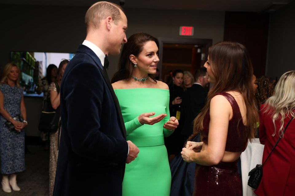 Prinz William, Catherine. Princess of Wales und Ellie Goulding Prinz William, Catherine. Princess of Wales und Ellie Goulding
