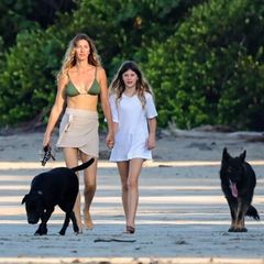 Familie Bündchen: Model Gisele und Tochter Vivian