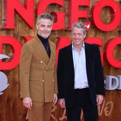 Wer sonst noch feiert: Chris Pine und Hugh Grant
