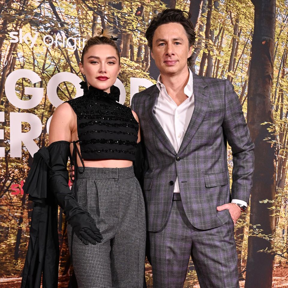 Florence Pugh und Zach Braff