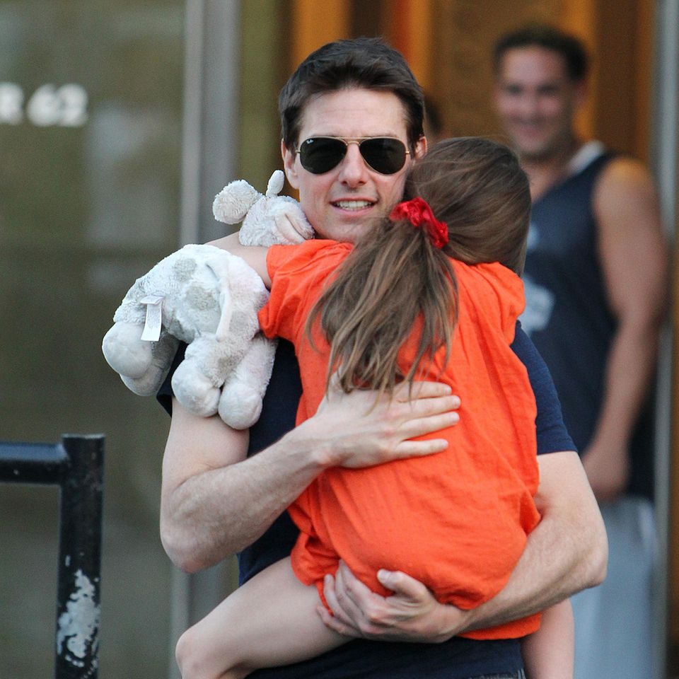 Tom Cruise mit Tochter Suri im Jahr 2012