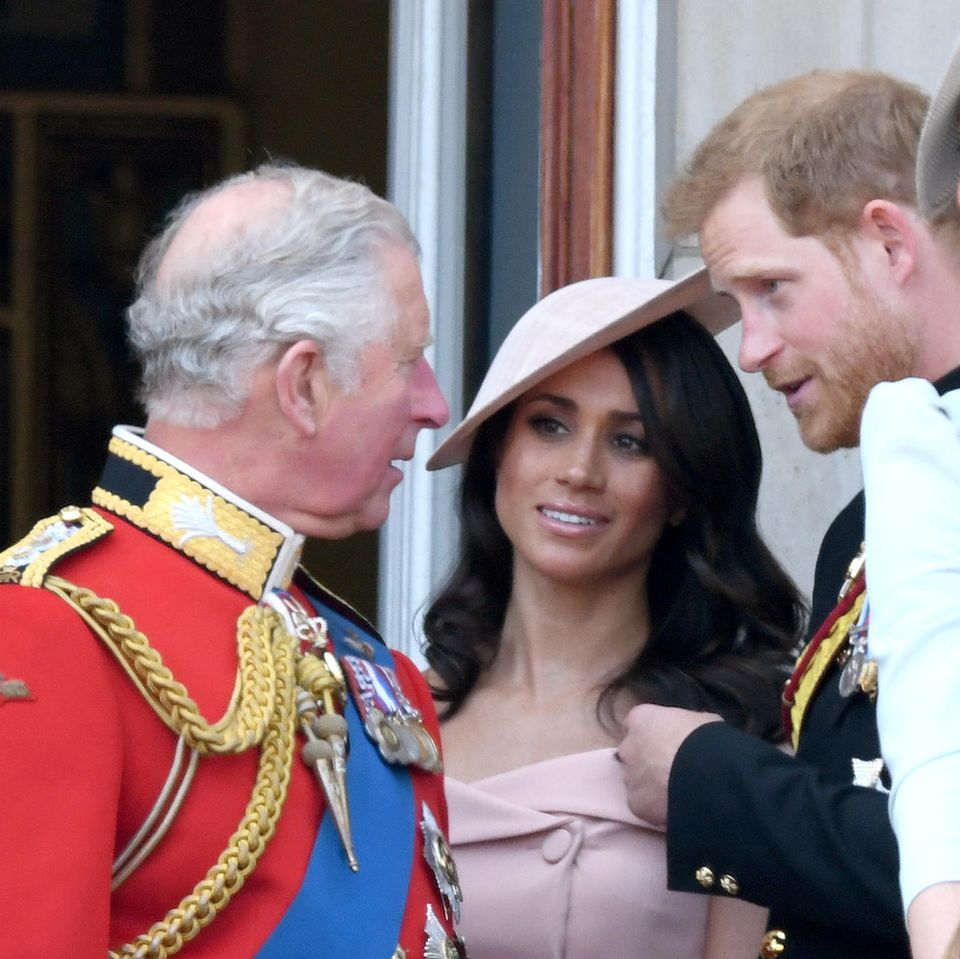 König Charles, Herzogin Meghan, Prinz Harry, Princess of Wales, Prinzessin Charlotte