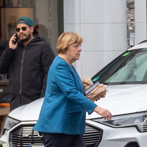 Gesichtet: Angela Merkel