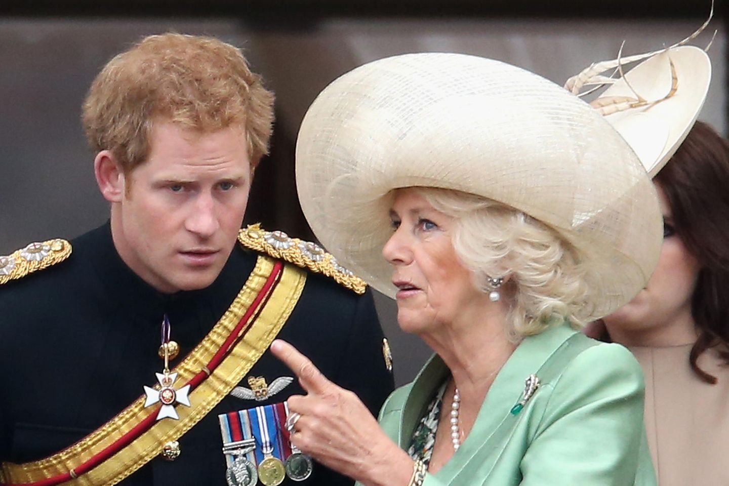 Prinz Harry und Königin Camilla
