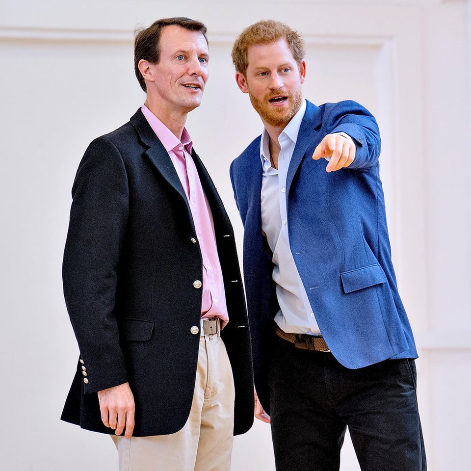 Prinz Joachim und Prinz Harry