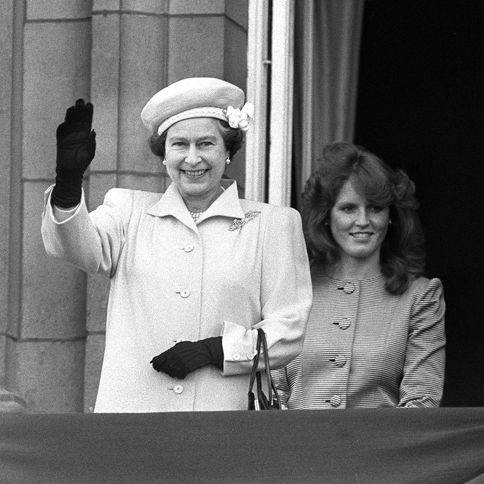 Queen Elizabeth und Sarah Ferguson