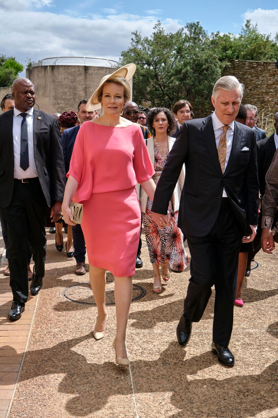 Königin Mathilde und König Philippe: Königin Mathilde und König Philippe in Südafrika Königin Mathilde und König Philippe in Südafrika