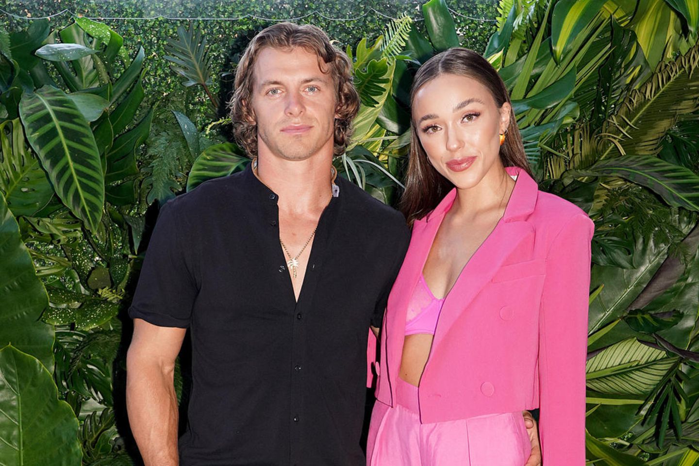 Braxton Berrios und Sophia Culpo