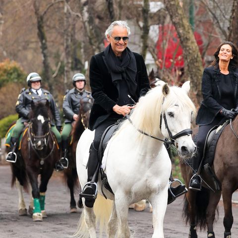 Stars mit Pferd: Andrea Bocelli