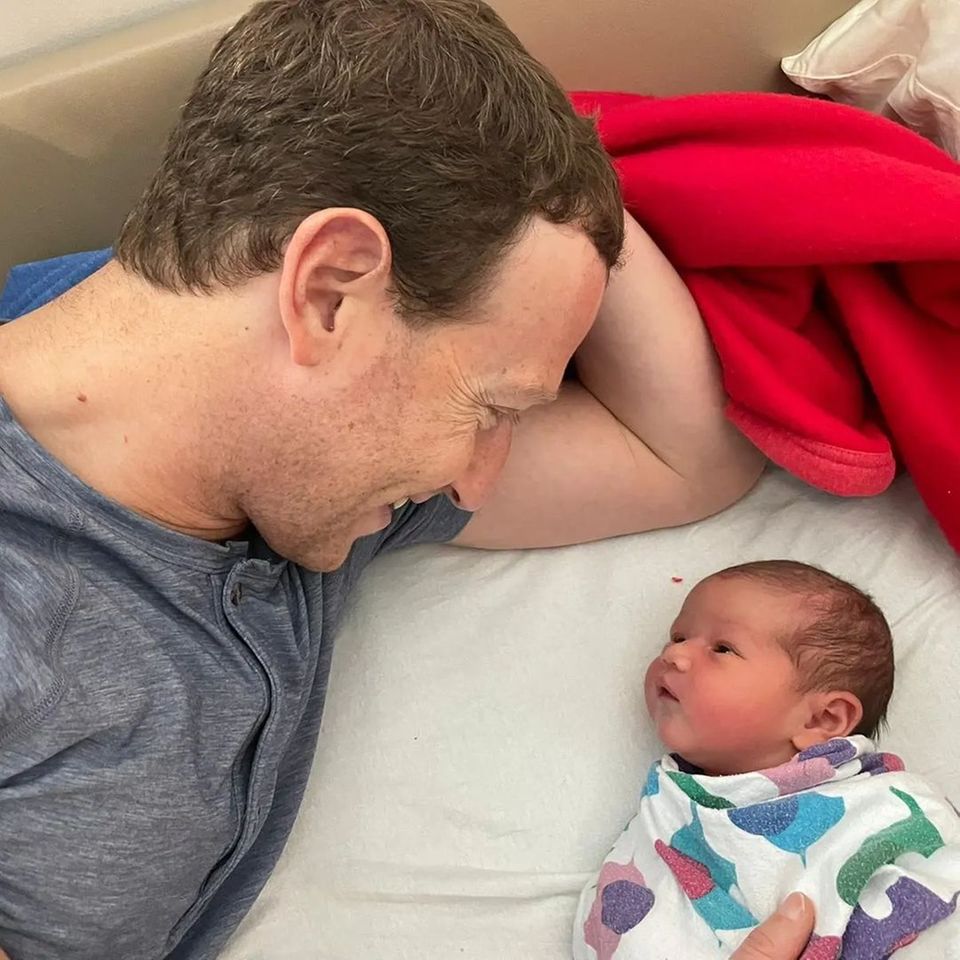 Mark Zuckerberg + Priscilla Chan: Sie sind zum dritten Mal Eltern geworden