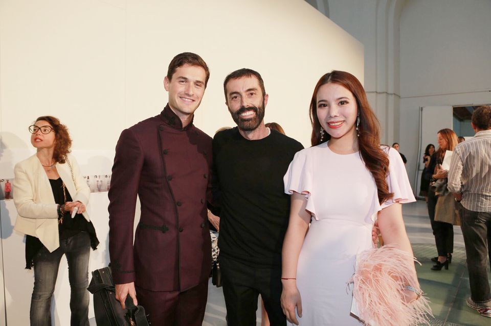 Charlie Siem trat im Rahmen der Haute Couture Show des italienischen Luxuslabels Giambattista Valli im Juli 2016 in Paris auf.