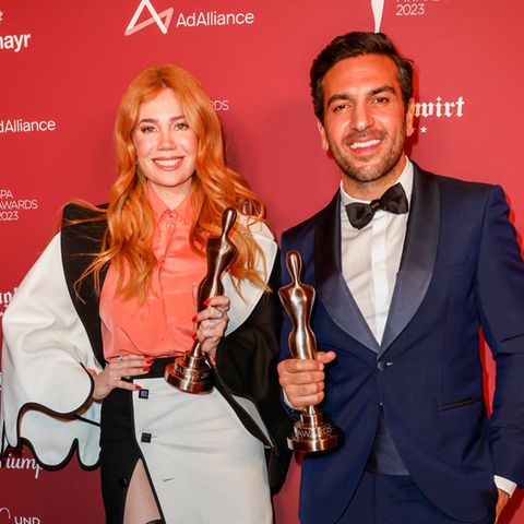 Palina Rojinski und Elyas M'Barek
