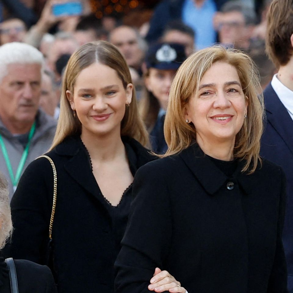 Irene Urdangarin mit ihrer Mutter Infantin Cristina