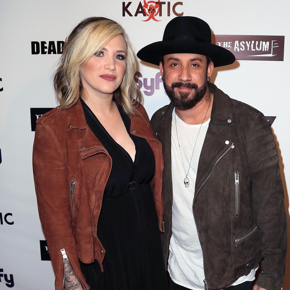 "Backstreet Boy" AJ McLean und seine Frau Rochelle DeAnna
