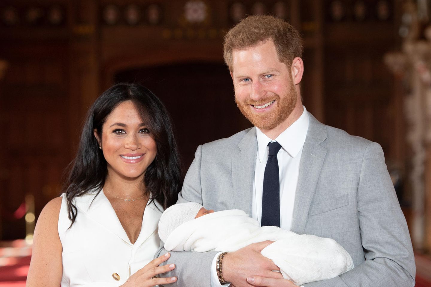 Herzogin Meghan, Prinz Harry und Prinz Archie
