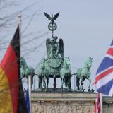 Staatsbesuch von König Charles: Brandenburger Tor