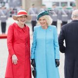 Staatsbesuch: Elke Büdenbender und Königin Camilla