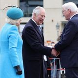 Staatsbesuch: Königin Camilla, König Charles, Frank-Walter Steinmeier, Elke Büdenbender