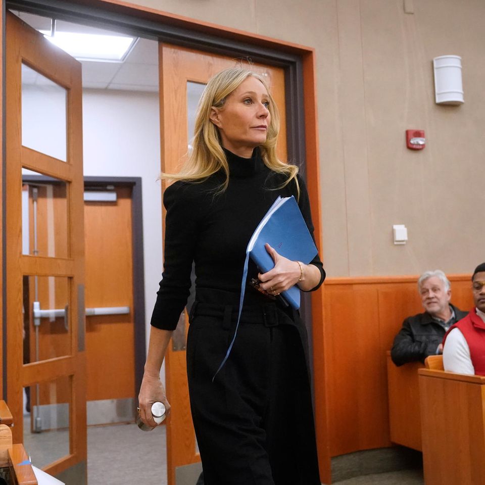 Gwyneth Paltrow am 29. März vor Gericht in Utah