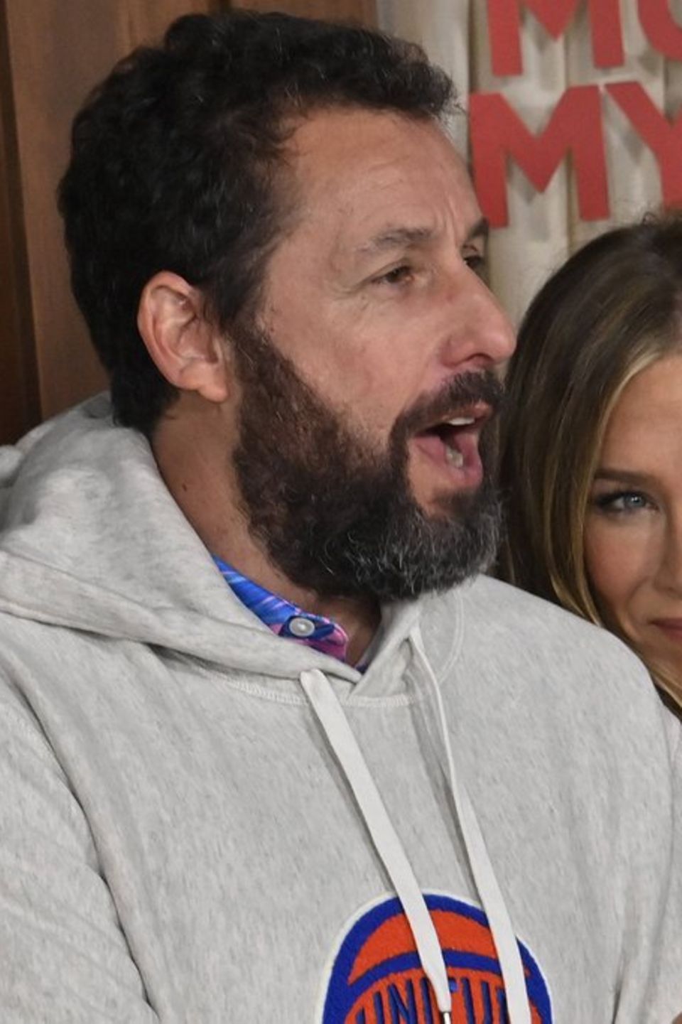 Ziemlich gute Freunde: Jennifer Aniston und Adam Sandler bei der Premiere von "Murder Mystery 2".