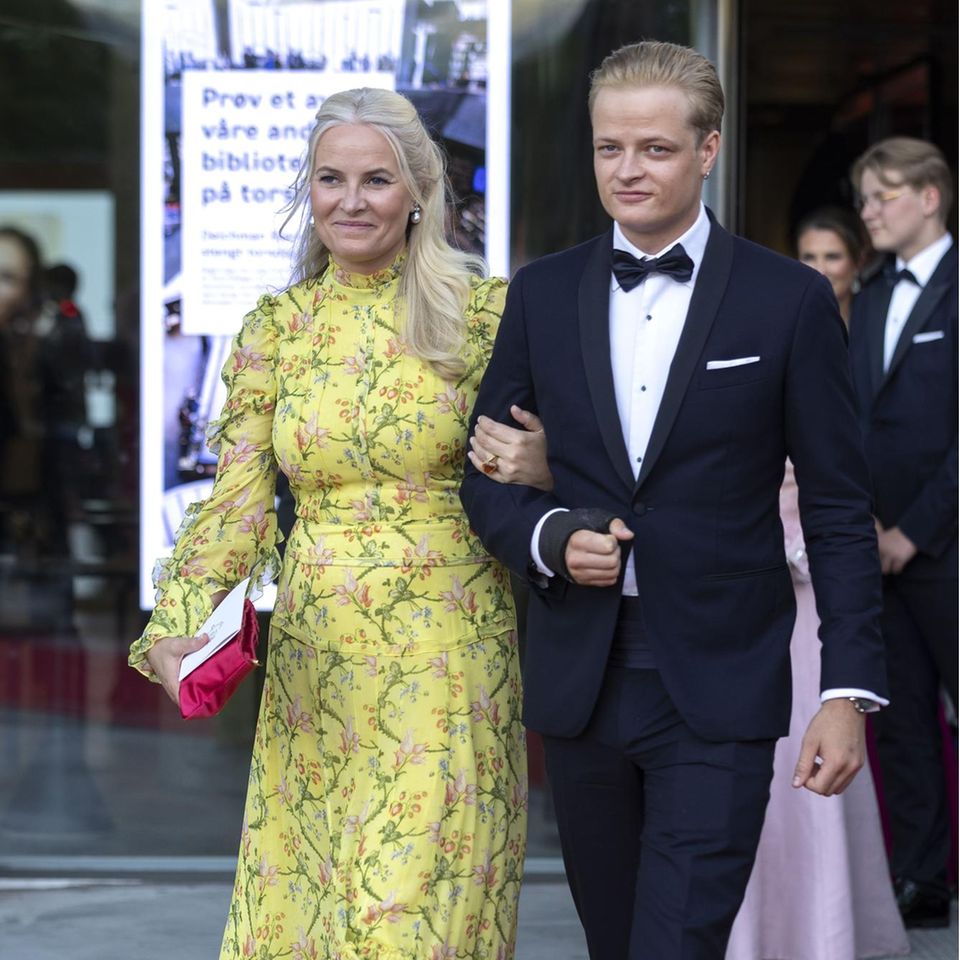 Prinzessin Mette-Marit und ihr Sohn Marius Borg Høiby