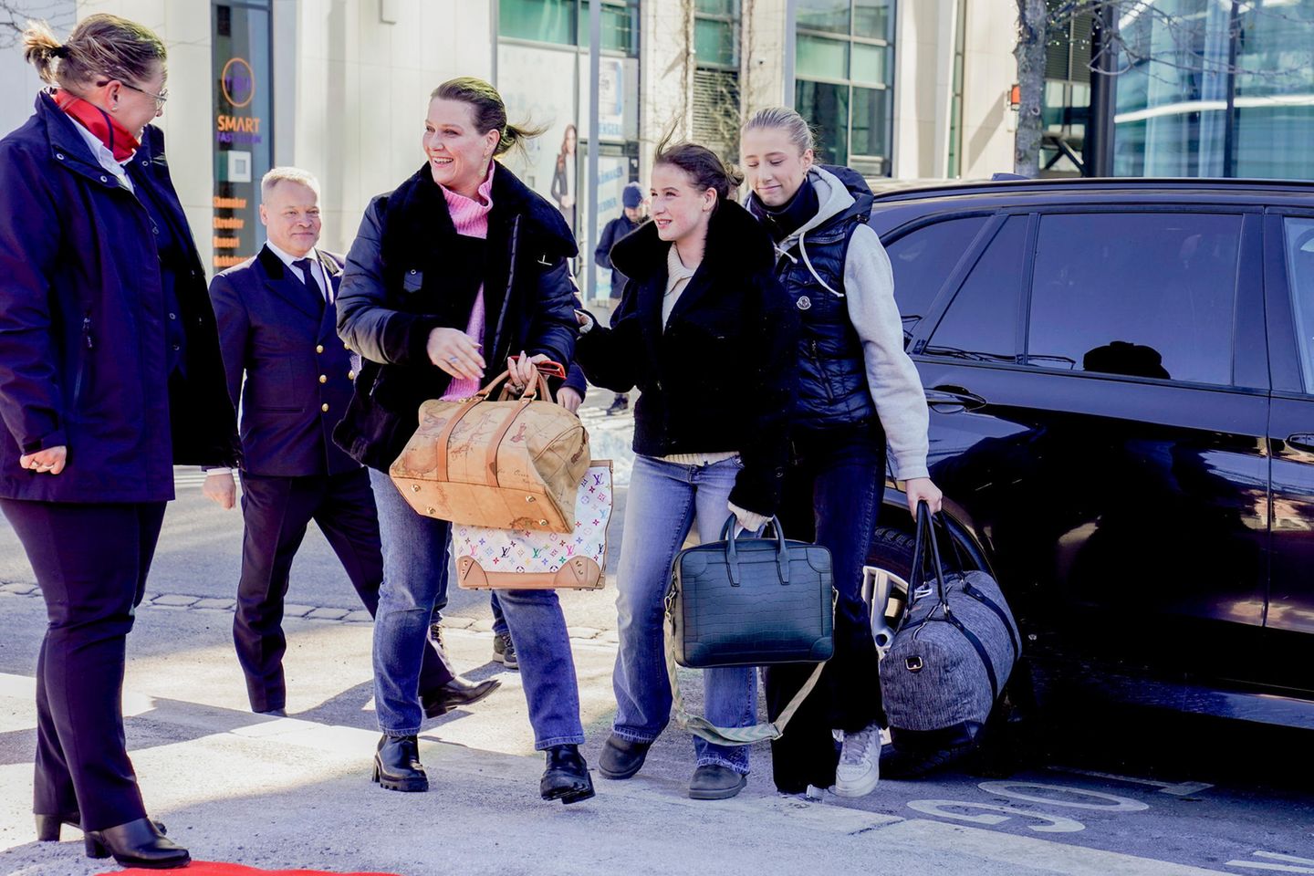 Prinzessin Märtha Luise, Emma Tallulah und Leah Isadora Behn